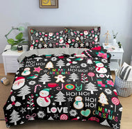3D Christmas Bedsheet Duvets Covers / Lixra