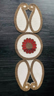 Glass Embroidered Table Runner / Lixra