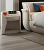 Modern Set Of 2 Wooden Nightstand With Drawer / Lixra