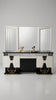 Royal LED Leather Bedroom Set With Dresser / Lixra