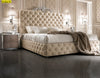 Modern Luxurious Button Tufted Leather Bed / Lixra