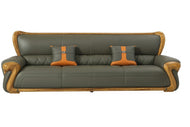 4-Seater Genuine Leather Upholstery European Sofa / Lixra