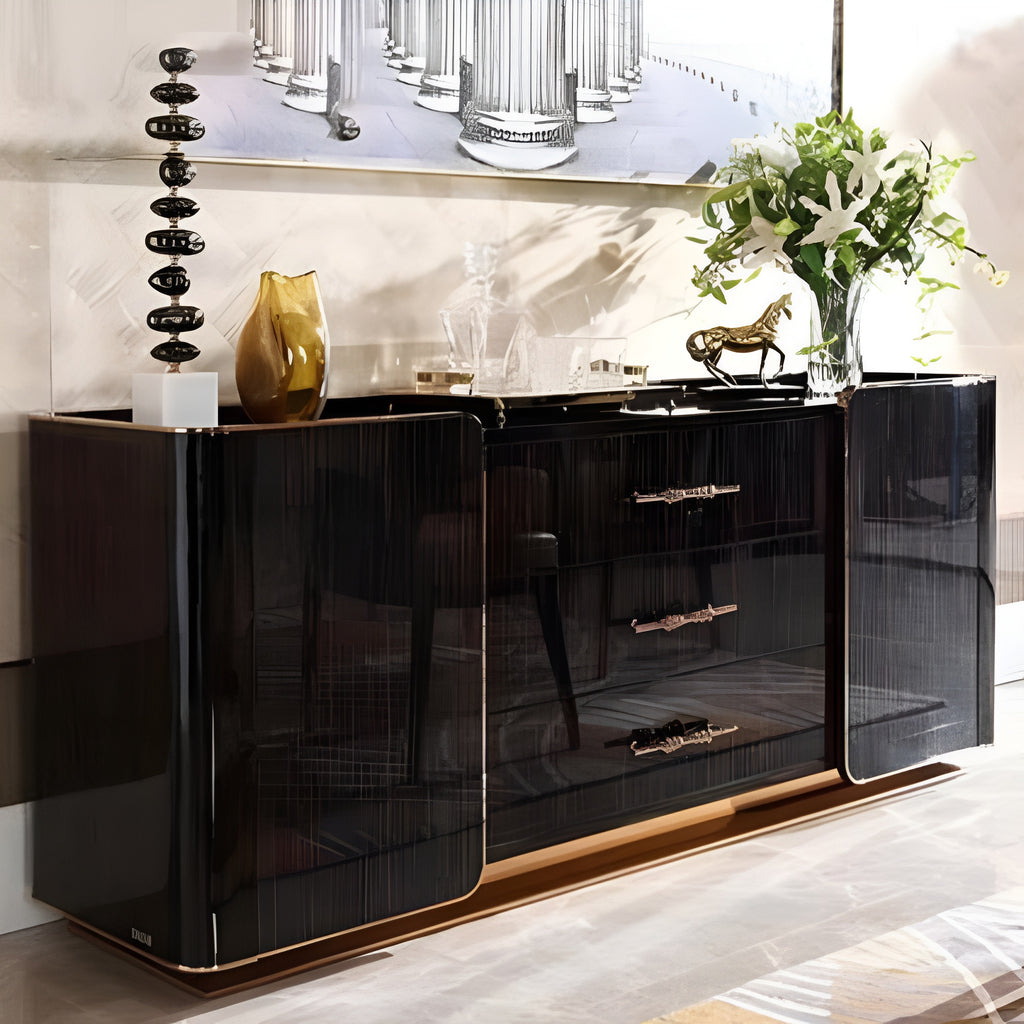 European Style Wooden Modern Buffet Table / Lixra