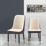 4 pcs Swanky Leather Dining Chairs / Lixra