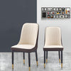 4 pcs Swanky Leather Dining Chairs / Lixra