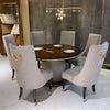 European Style wooden Dining Table Set / Lixra