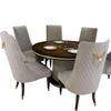 European Style wooden Dining Table Set / Lixra