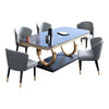 Exquisite Design Marble Dining Table Set