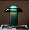 Modern Glass Shaded LED Table Lamp / Lixra