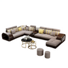 Luxurious Fabric Sectional Sofa Set / Lixra