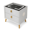 Lavish Night Stand With Bluetooth & LED Light / Lixra