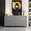 Western Wooden Glossy Buffet Table / Lixra