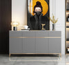 Western Wooden Glossy Buffet Table / Lixra