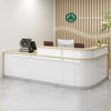 L Shaped Exclusive Design Office Reception Desk / Lixra