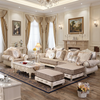 Liville Style European Fabric Sofa Set With Chaise / Lixra
