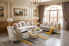 Liville Velvet Floral European Sofa Set / Lixra