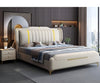 Luxurious Exquisite Spacious Leather Bed / Lixra