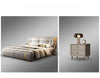 Luxurious Italian modern Leather Bed / Lixra