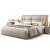 Luxurious Italian modern Leather Bed / Lixra