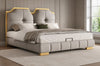 Luxurious Modern Leather Bed  Lixra