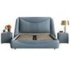 Luxurious Style Exquisite Designed Leather Bed / Lixra