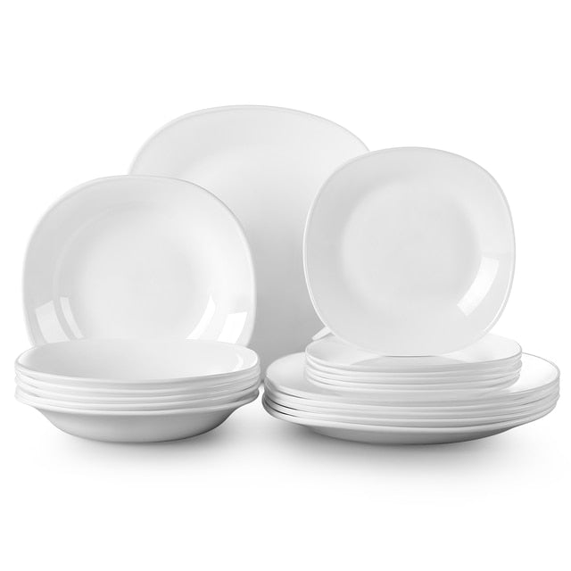 Unbreakable Durable Ceramic Dinnerware Set / Lixra