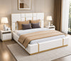 Luxurious Rectangular and Spacious Leather Bed / Lixra