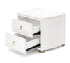 Marble Top Minimalistic Set of 2 Night Stand / Lixra