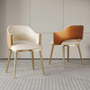 Resplendent Design Spacious & Comfy Leather Dining Chair / Lixra