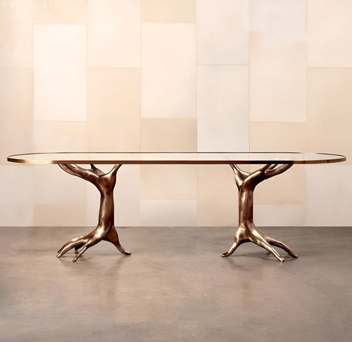 Decorative Glass Top Modern Coffee Table / Lixra