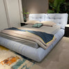 Exquisite Button Tufted Fabric Upholstered Bed / Lixra