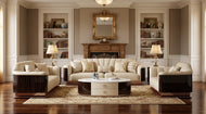 Modern 3-Pcs Leather Sofa Set / Lixra