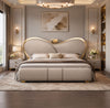 Modern Design Leather Upholstered Bed / Lixra