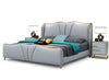 Modern Designed Classic Look Leather Bed / Lixra
