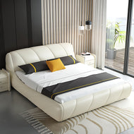 Modern Endearing Design Cozy Leather Bed / Lixra