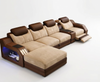 Modern Fabric Upholstered Power Recliner Sofa Bed / Lixra