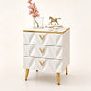 Modern Glossy Finish Wooden Nightstand / Lixra