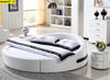 Cozy Comfort Leather Round Bed / Lixra