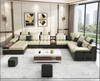Modern Multi-Functional Luxurious Leather Sectional Sofa / Lixra