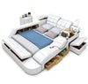 Modern Multifunctional Astonishing Leather Bed / Lixra