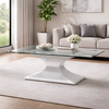 Quality Glass Top Dining Table / Lixra