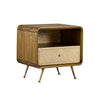 Set Of 2 Wooden Minimalist Nightstands / Lixra