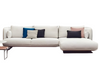 L-Shaped Fabric Sectional Sofa Set / Lixra
