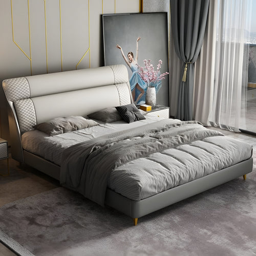 Extraordinary Modern Luxury Leather Bed / Lixra