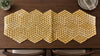 Alluring Textured Glass Beads Table Runner / lixra