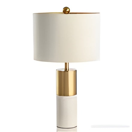 Luxury White Base LED Table Lamp / Lixra
