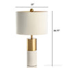 Luxury White Base LED Table Lamp