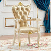 Set Of 4 Aesthetic Leather Dining Chair / Lixra