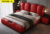 Magnolious Design Modern Leather Bed / Lixra