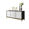 Light Glossy Wooden Modern Buffet Table / Lixra